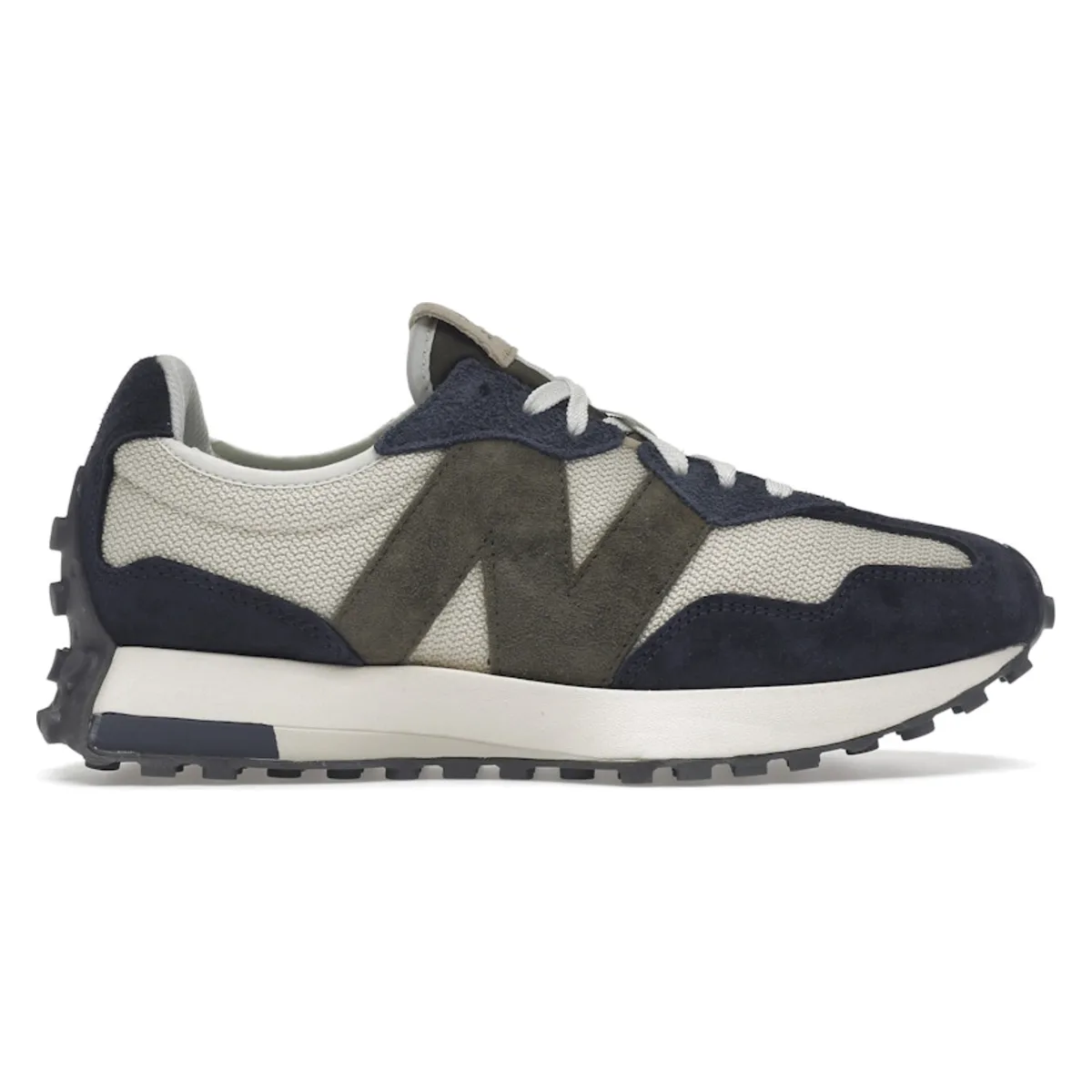 New Balance 327 Navy Bone Olive