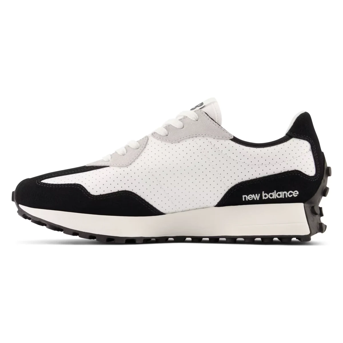 New Balance 327 White Black Grey
