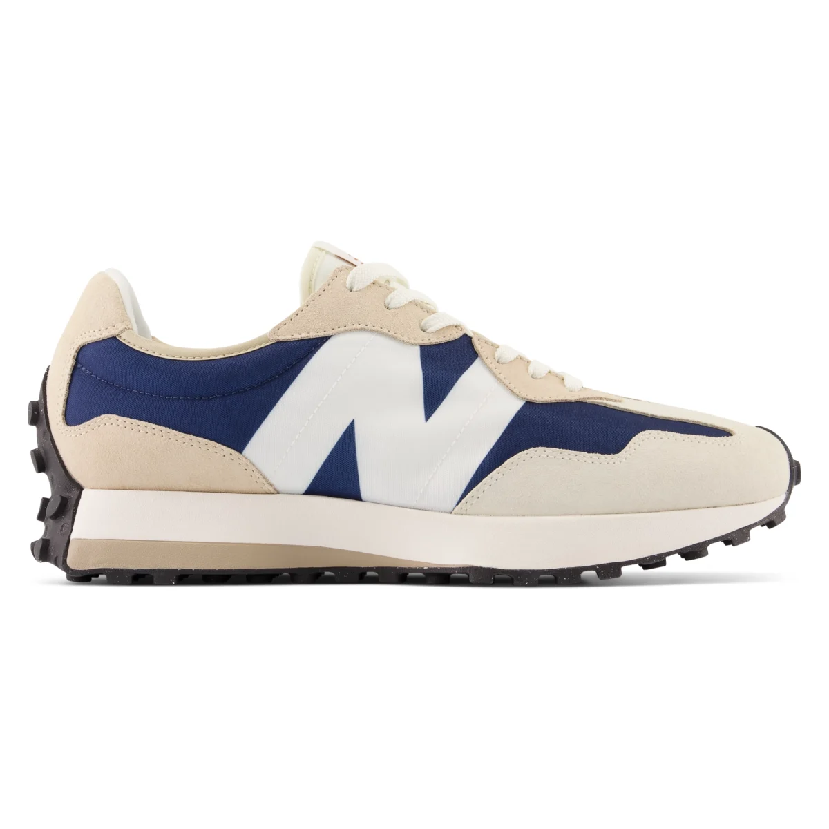 New Balance 327 Beige Navy Burnt Orange