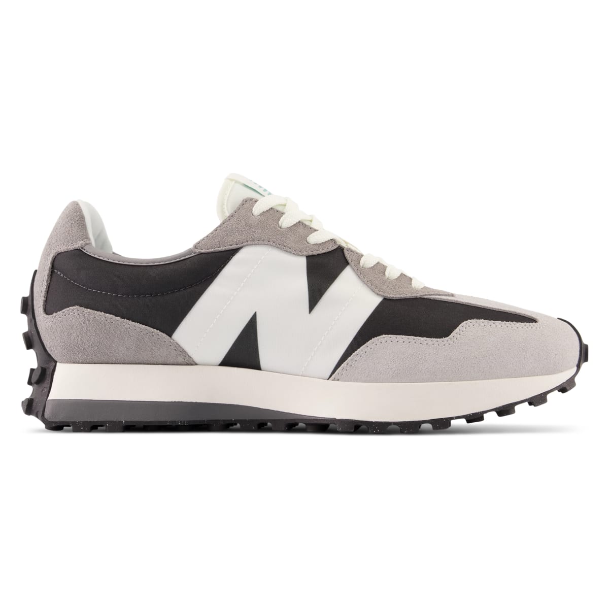 New Balance 327 Black White Light Grey