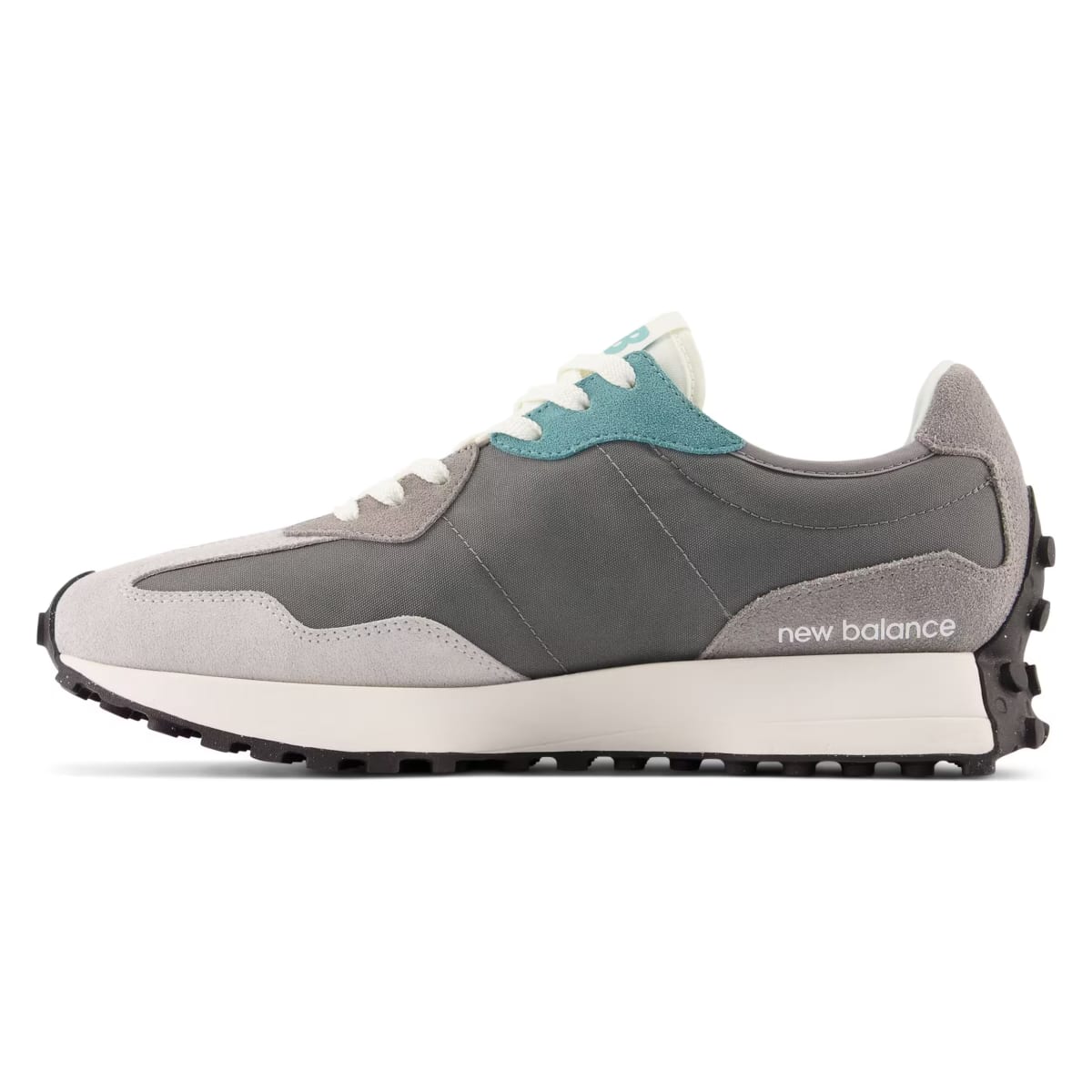 New Balance 327 Black White Light Grey