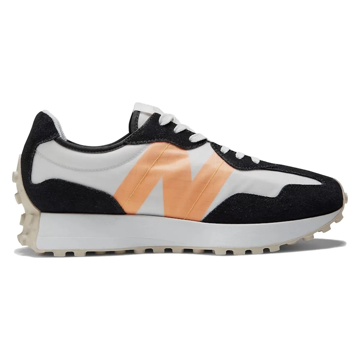 New Balance 327 White Vibrant Apricot