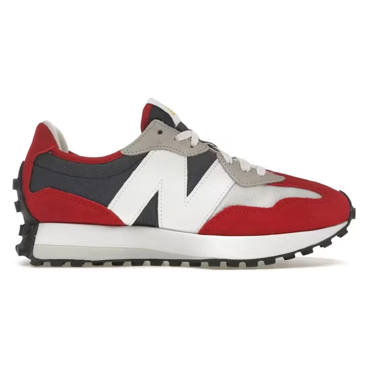 New Balance 327 Natural Indigo Team Red