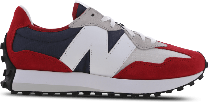 New Balance 327 Natural Indigo Team Red