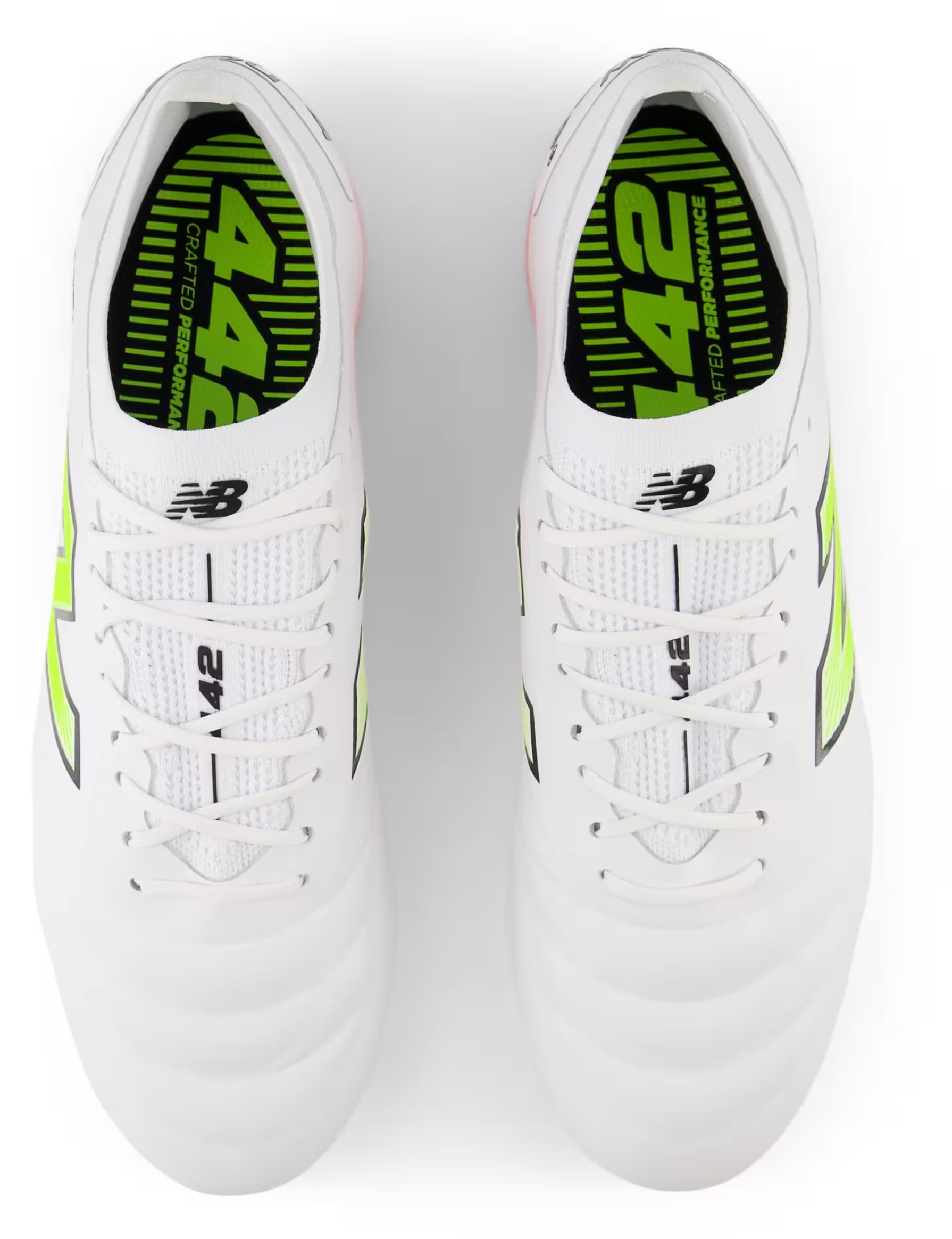 New Balance 442 Elite FG v2 White Energy Red Hi-Lite