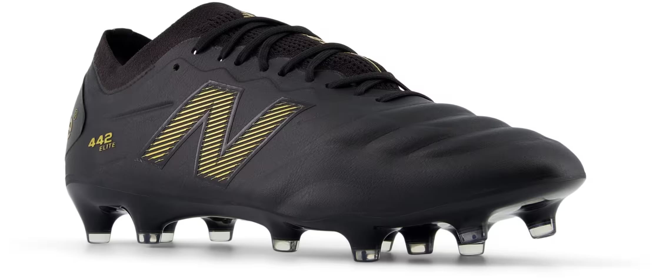 New Balance 442 Elite FG v2 Black Gold Metallic