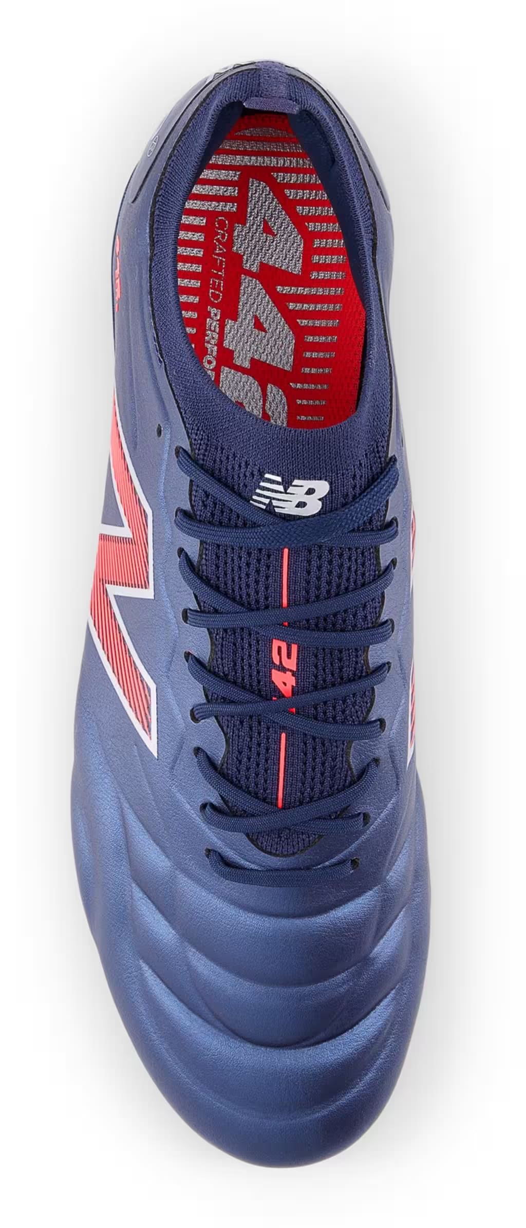 New Balance 442 Elite FG v2 Navy Silver Energy Red