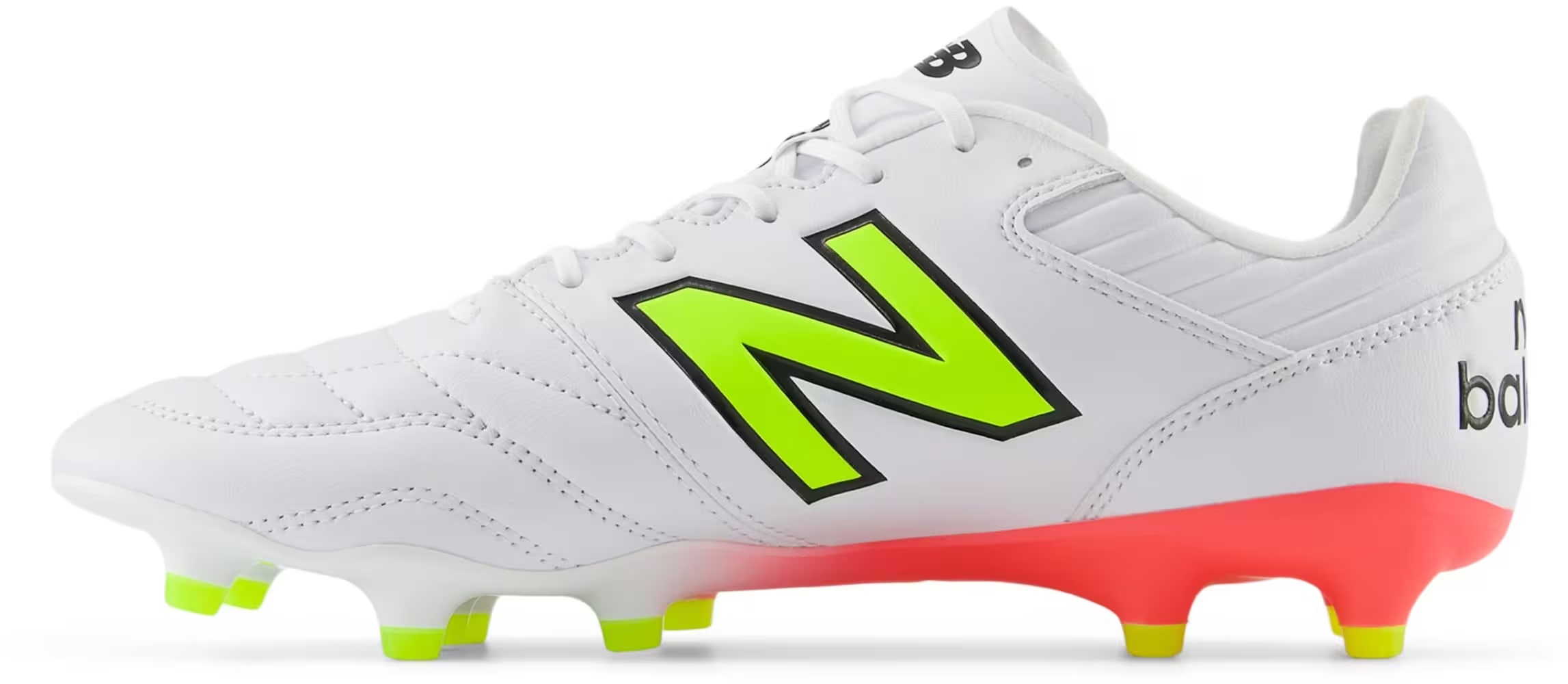 New Balance 442 Pro FG v2 White Energy Red Hi-Lite