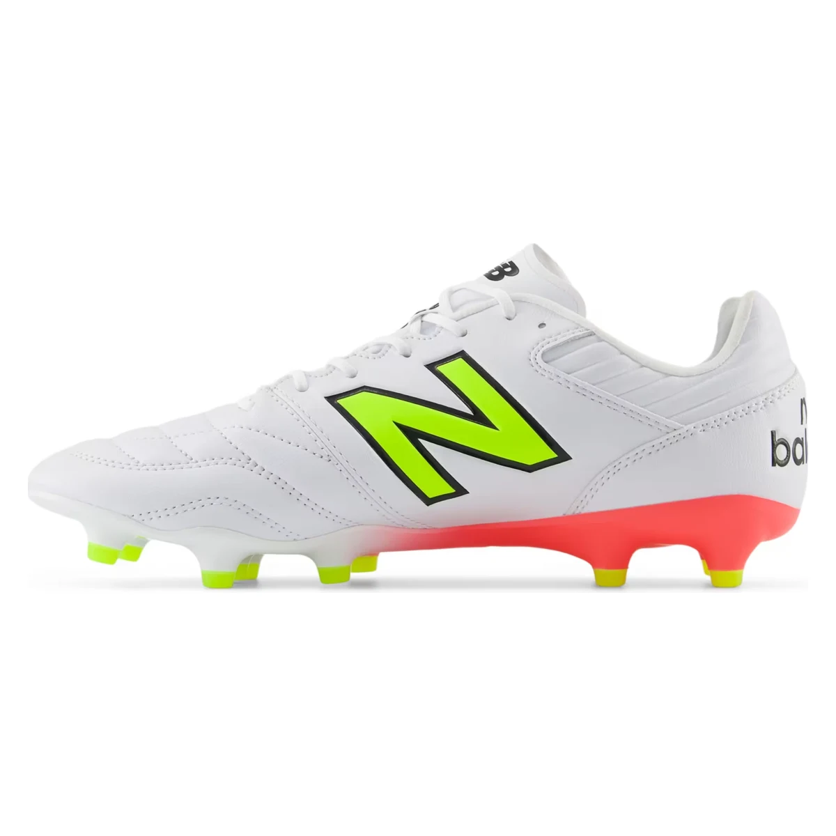 New Balance 442 Pro FG v2 White Energy Red Hi-Lite