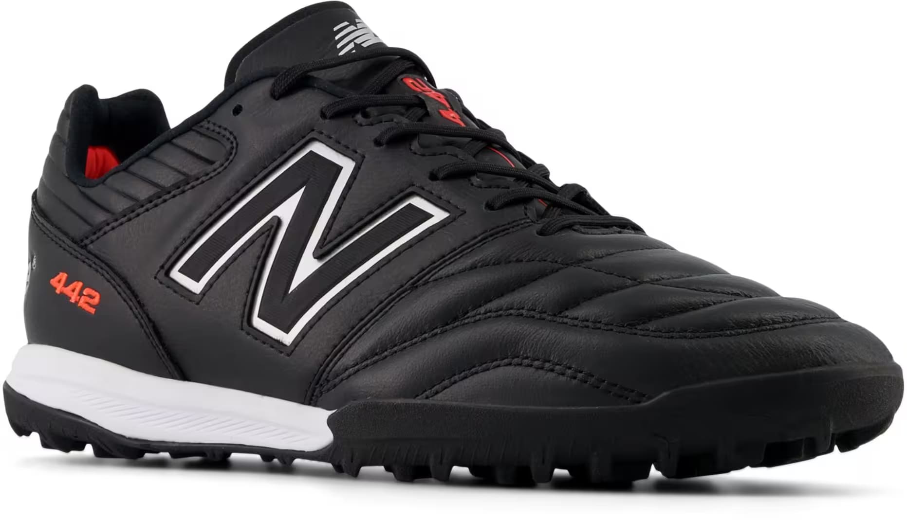 New Balance 442 Pro TF v2 Black White Team Red