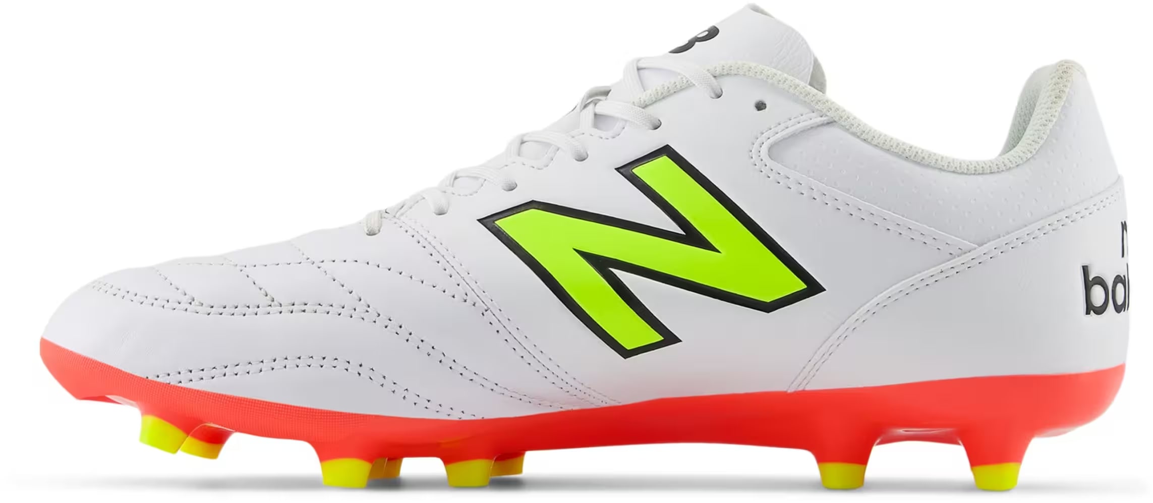 New Balance 442v2 Team FG White Energy Red Hi-lite