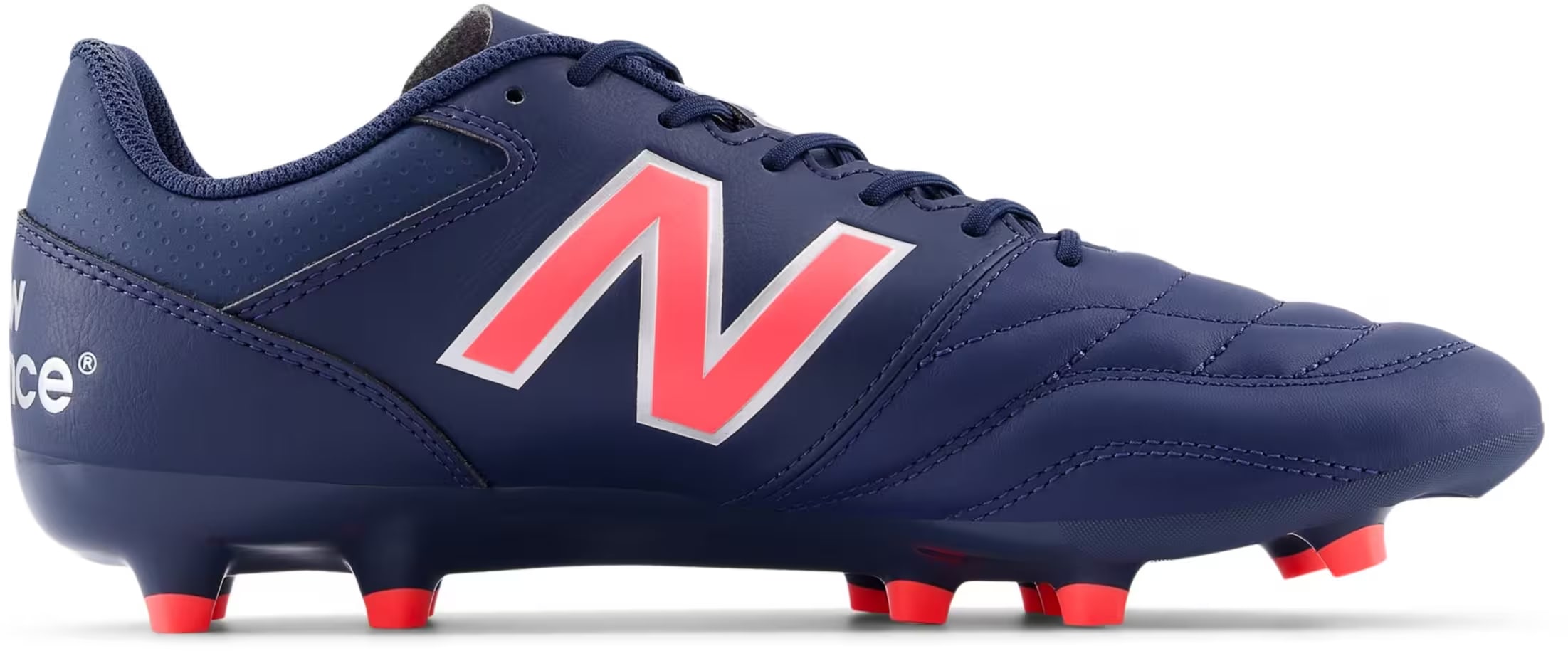 New Balance 442 Team FG v2 Navy Silver Energy Red