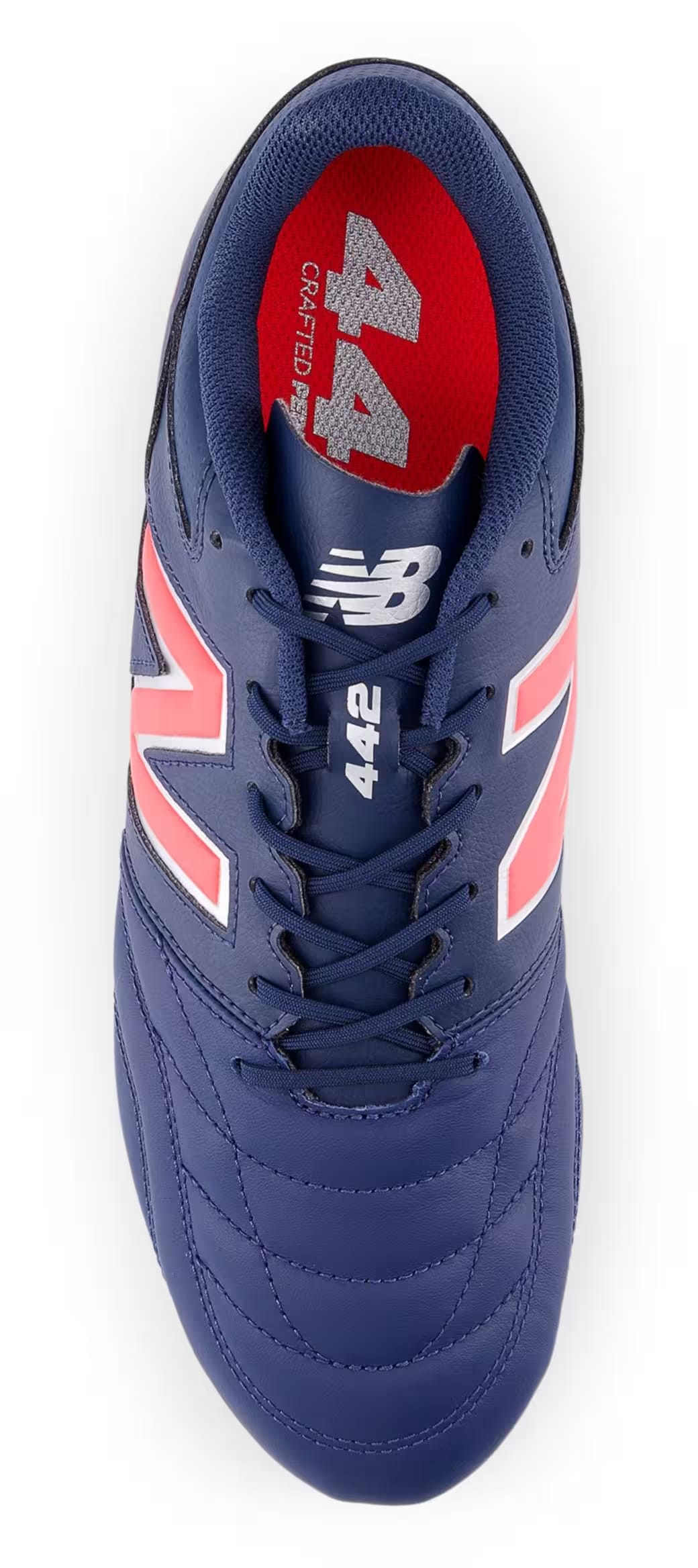 New Balance 442 Team FG v2 Navy Silver Energy Red