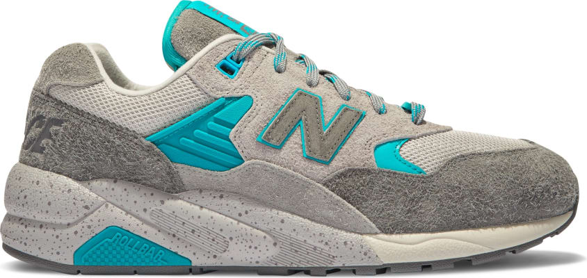 New balance 580 heren blauw sales