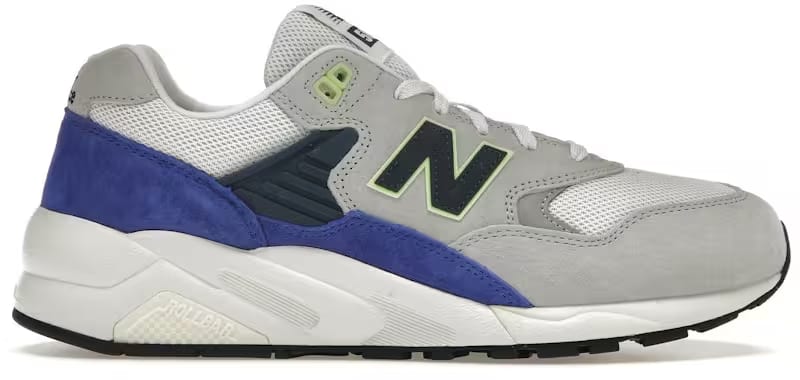 New Balance 580 Raincloud Marine Blue Lime Green