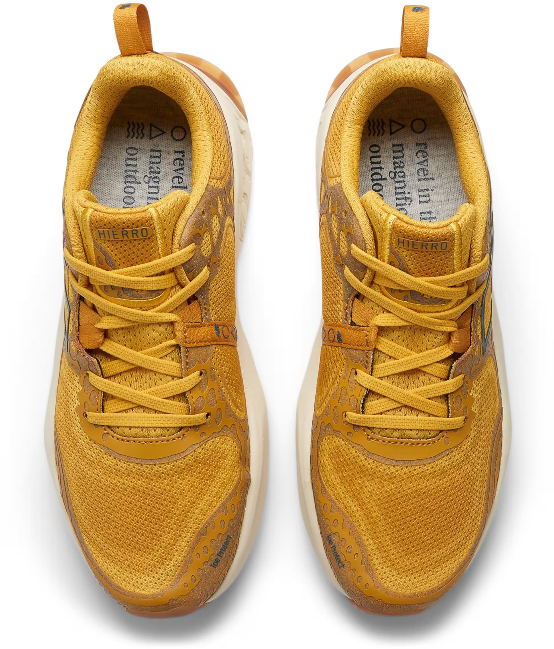 New Balance Fresh Foam Hierro v8 Butterscotch Ginger Lemon Deep Sea