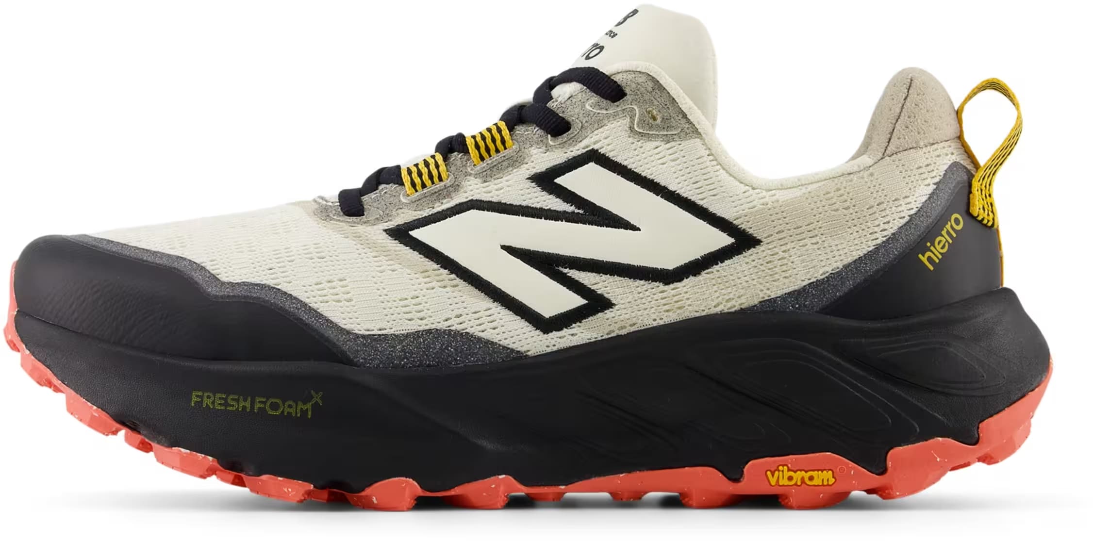 New Balance Fresh Foam X Hierro v9 Angora Black Drift Red