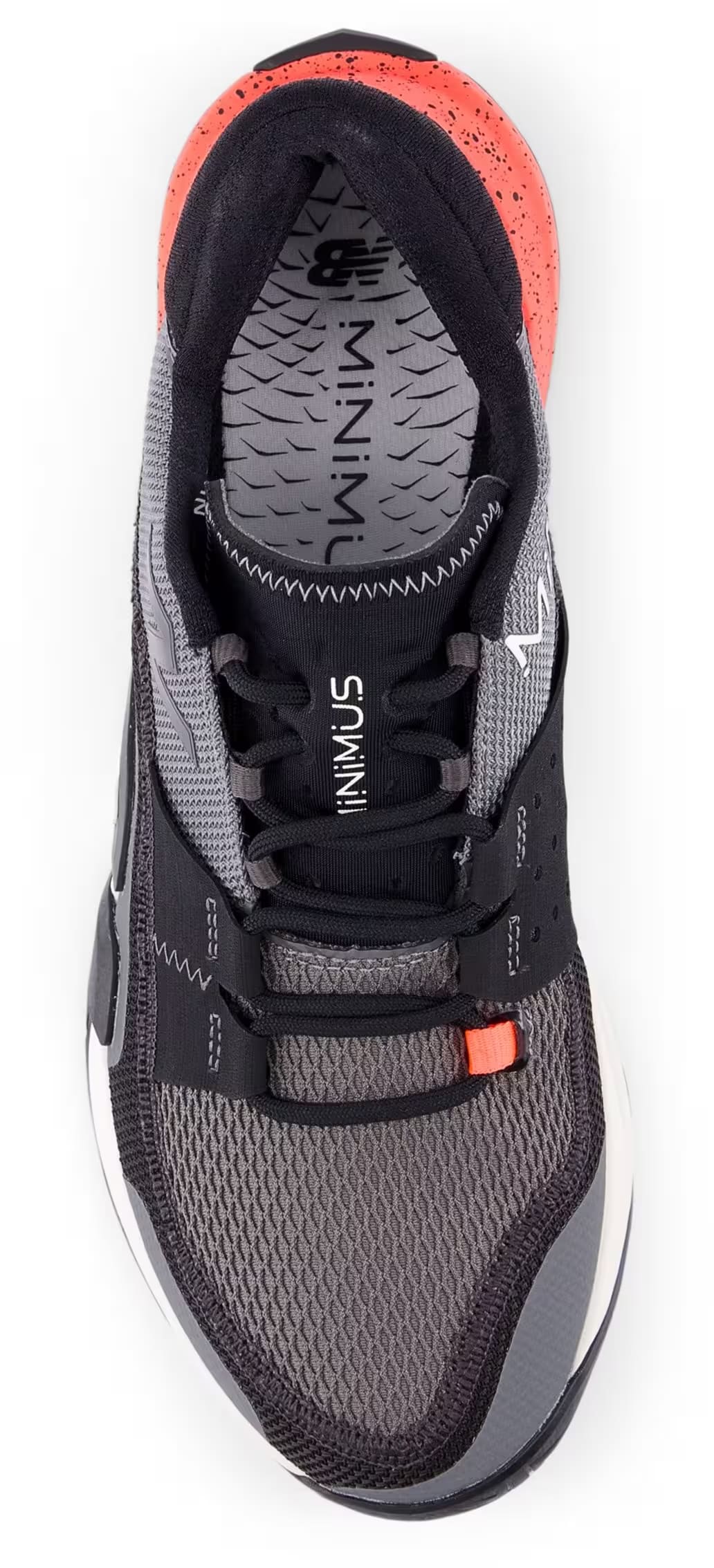 New Balance Minimus TR v2 Black Grey Urgent Red