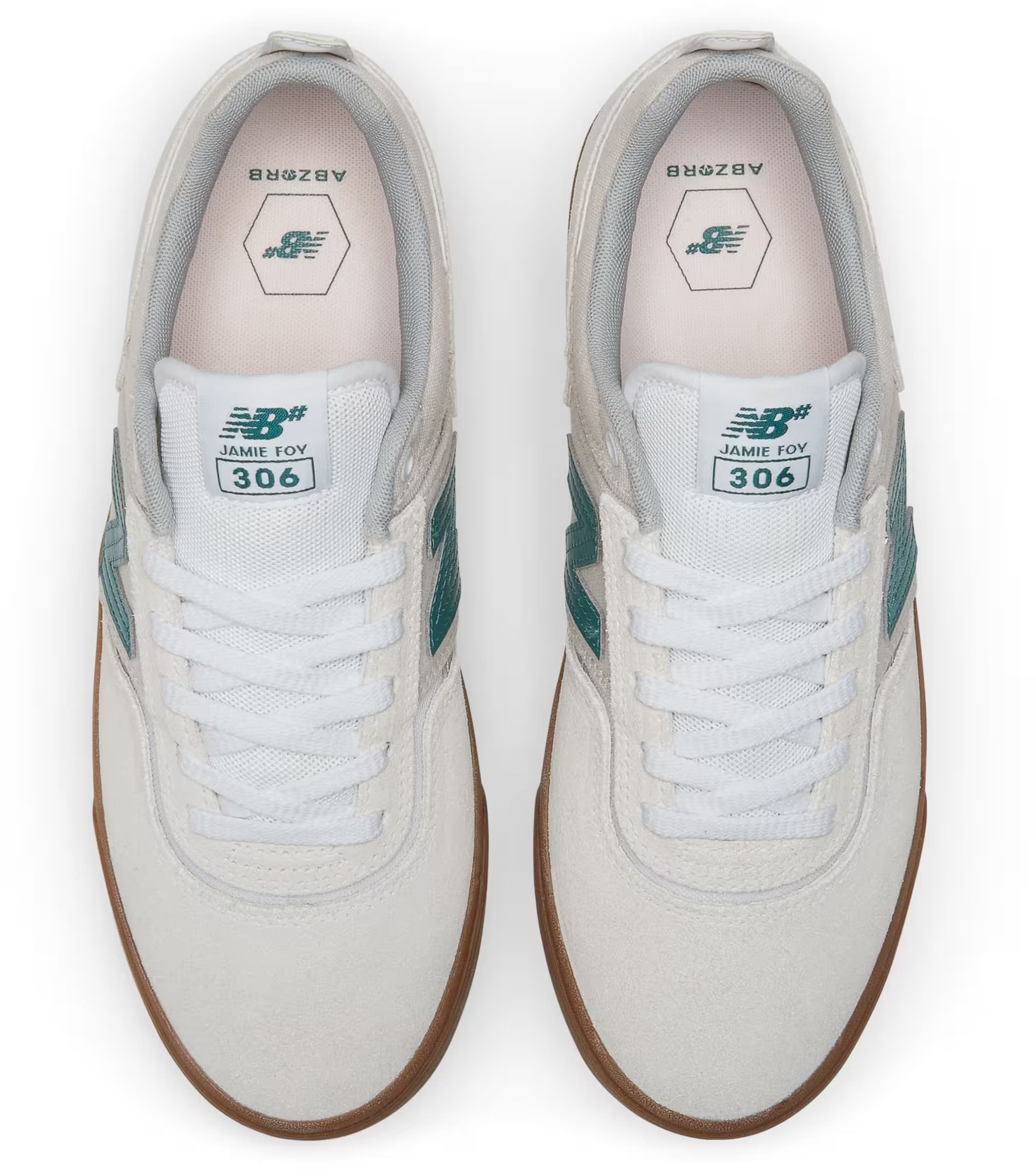 New Balance Numeric 306 Jamie Foy Sea Salt Green