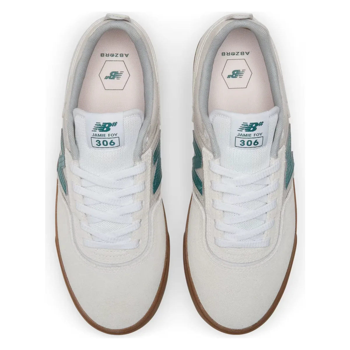 New Balance Numeric 306 Jamie Foy Sea Salt Green