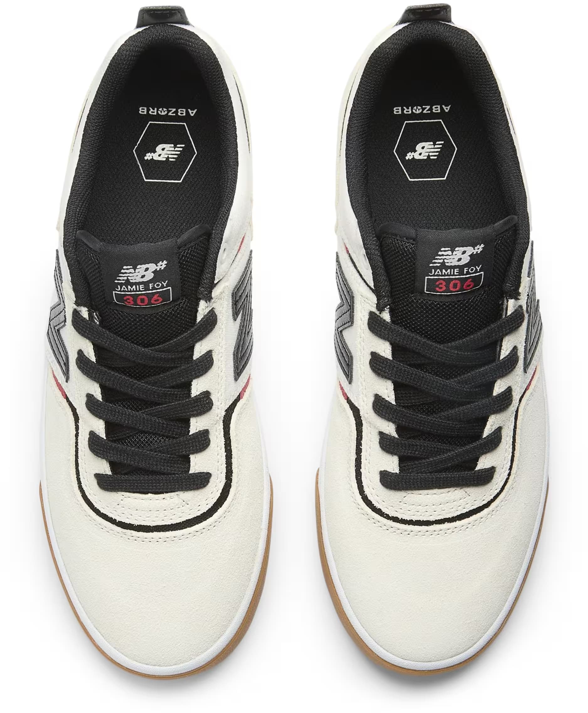 New Balance Numeric 306 Jamie Foy Sea Salt Black