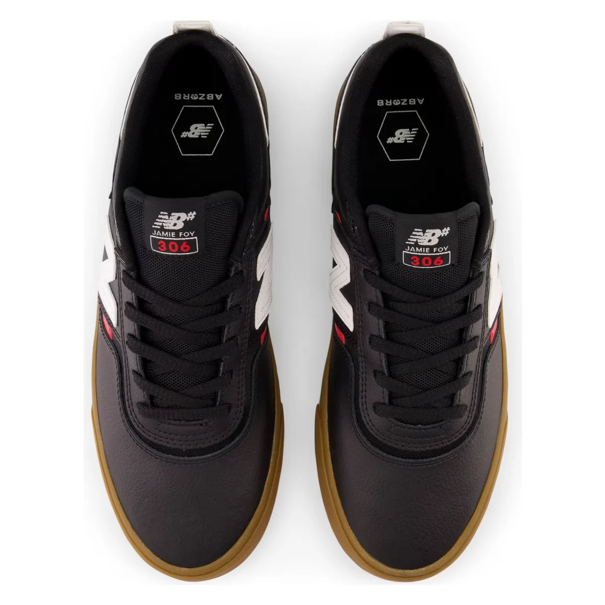 New Balance Numeric 306 Jamie Foy 306 Black Red Gum