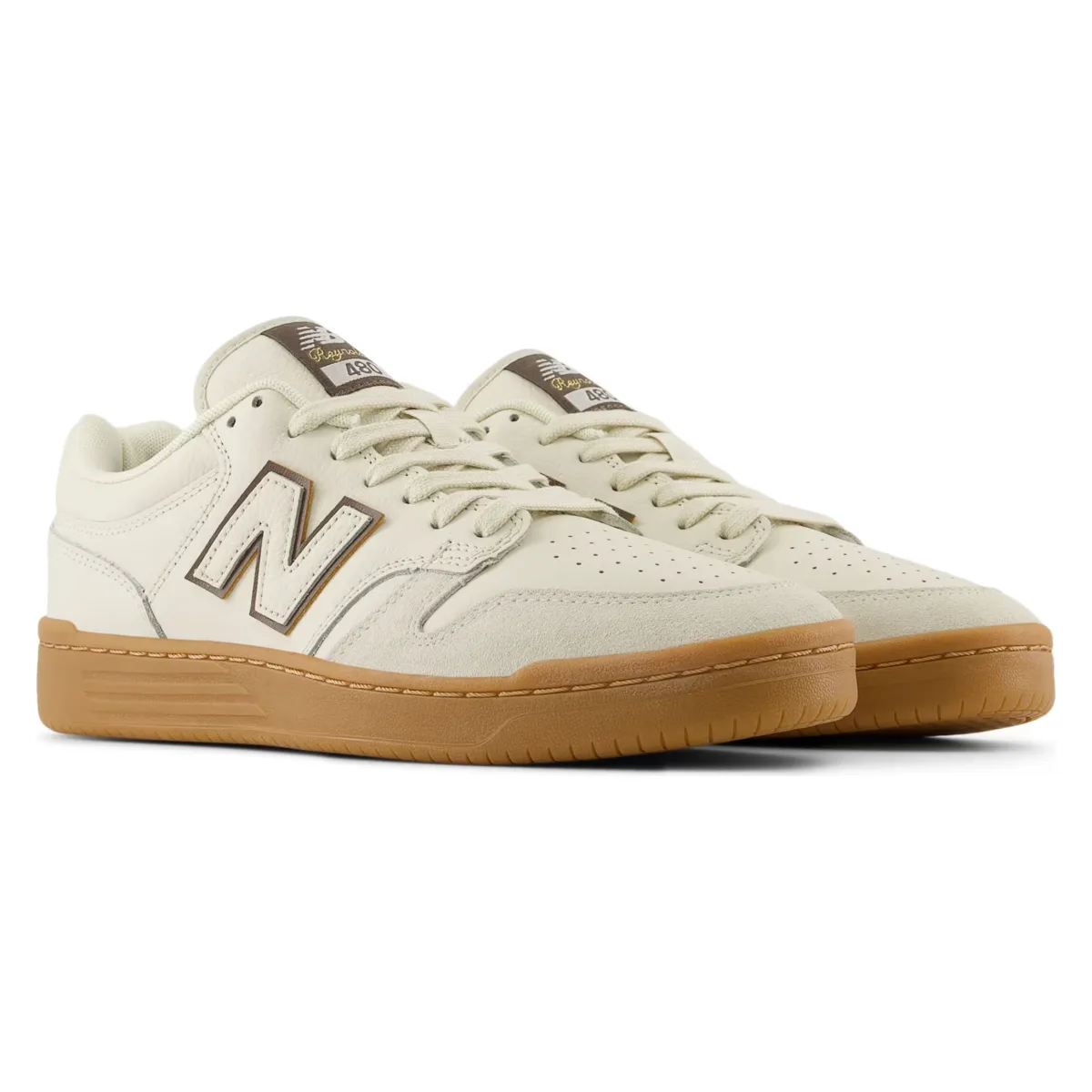 New Balance Numeric 480 "Sea Salt Brown Gum"