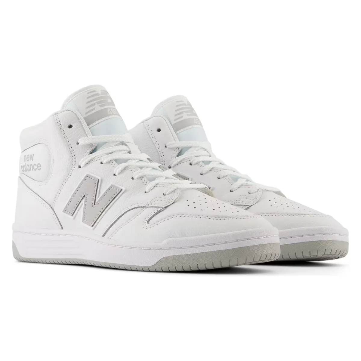 New Balance Numeric 480 High White Grey