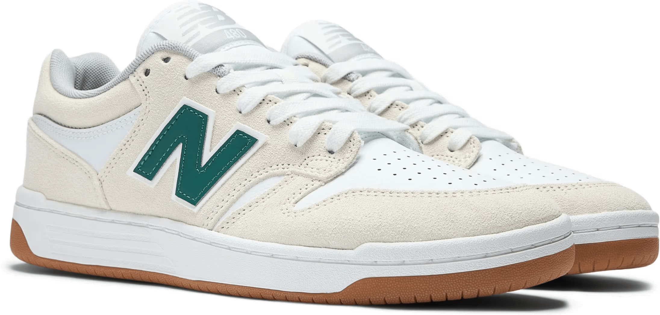 New Balance Numeric 480 Sea Salt Vintage Teal