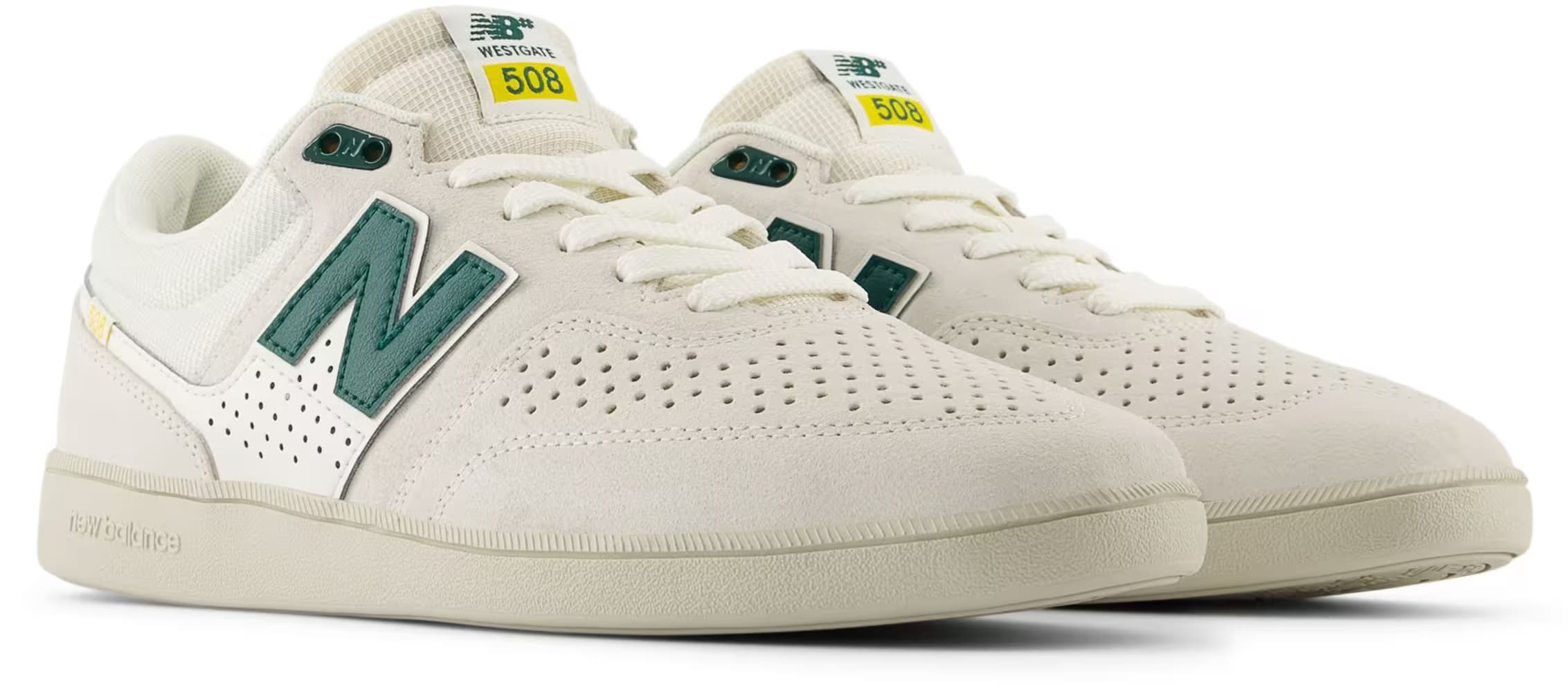 New Balance Numeric Brandon Westgate 508 "Sea Salt Forest Green"