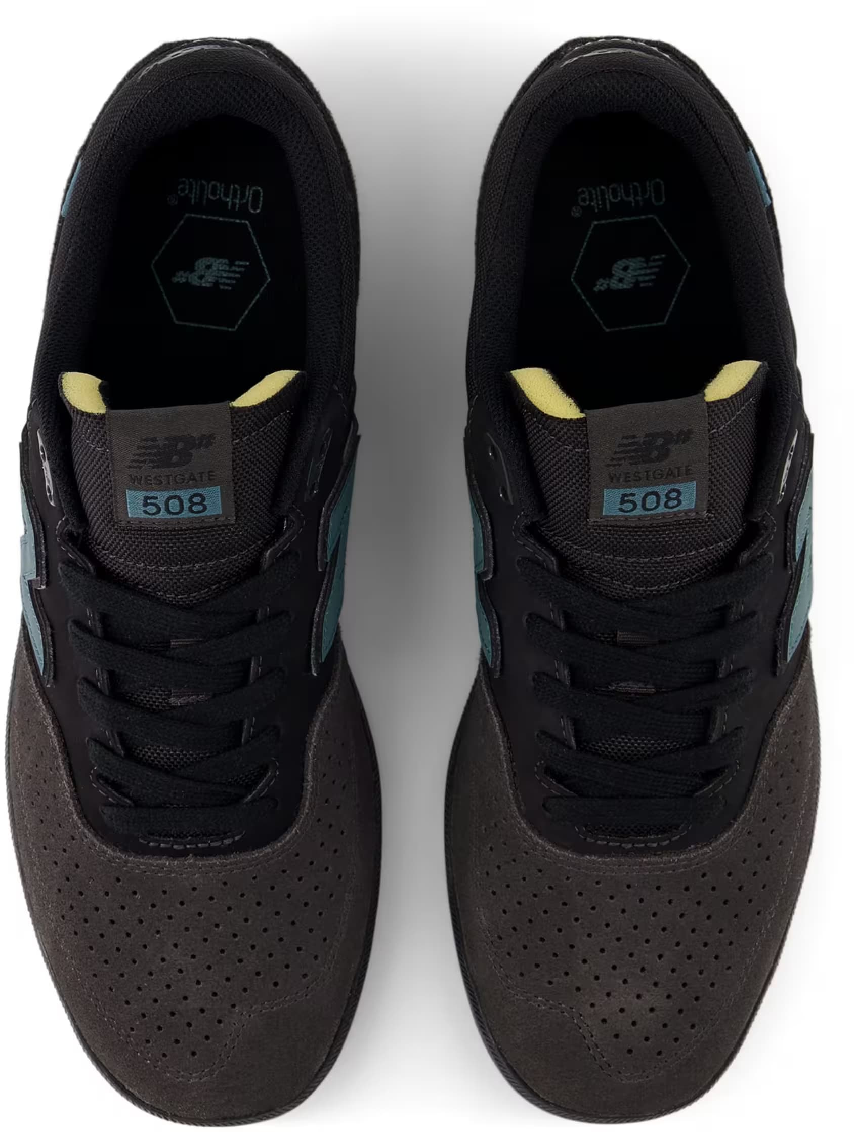 New Balance Numeric 508 Brandon Westgate Black Cement New Spruce