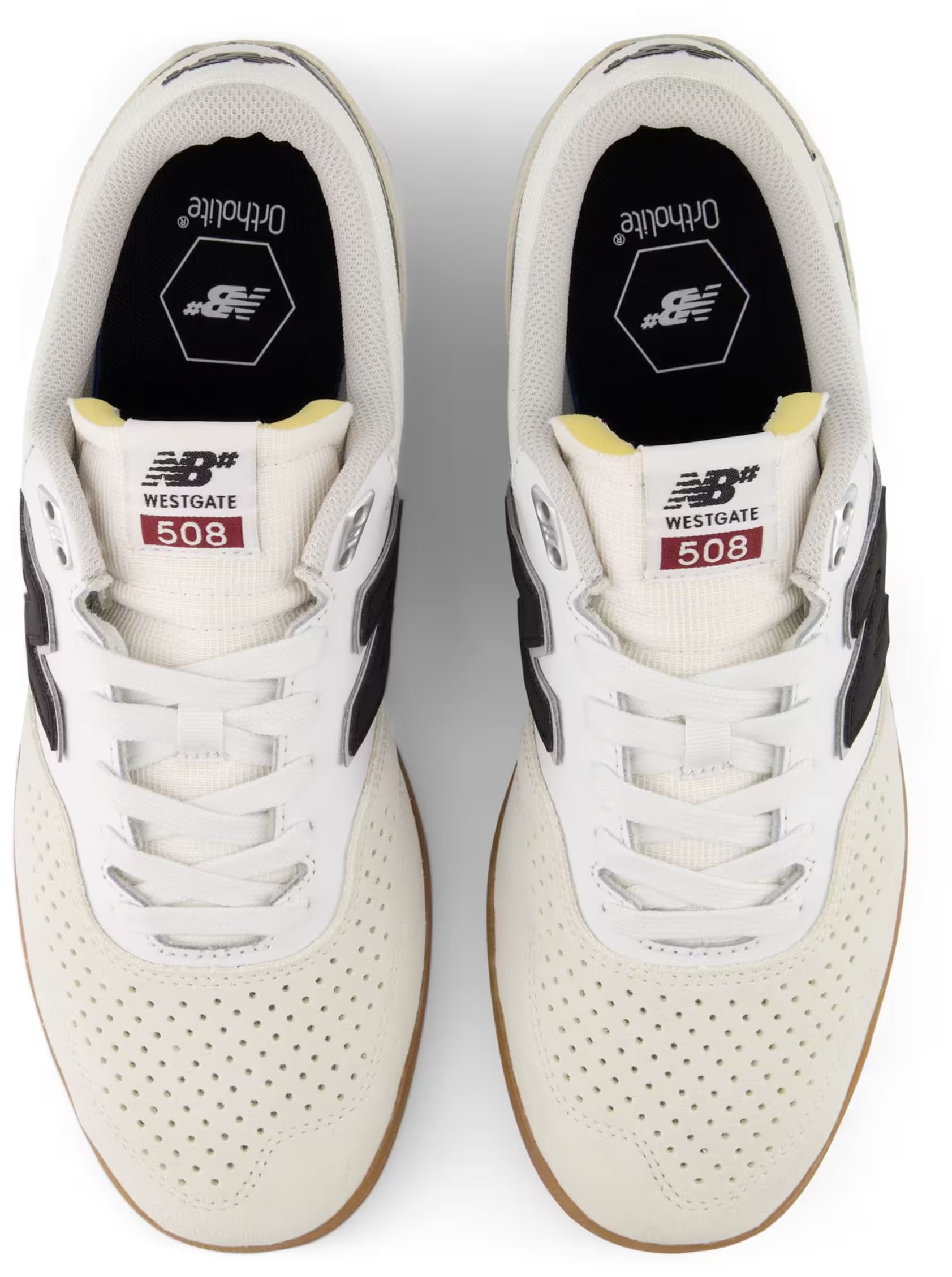 New Balance Numeric 508 Brandon Westgate Sea Salt Black