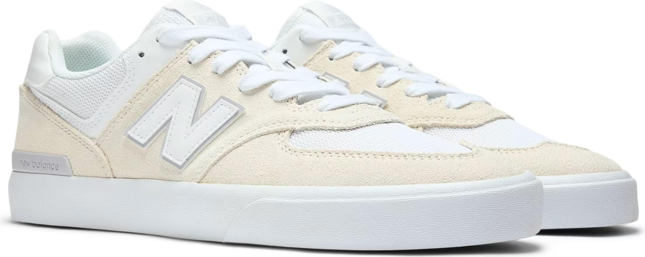 New Balance Numeric 574 Vulc White