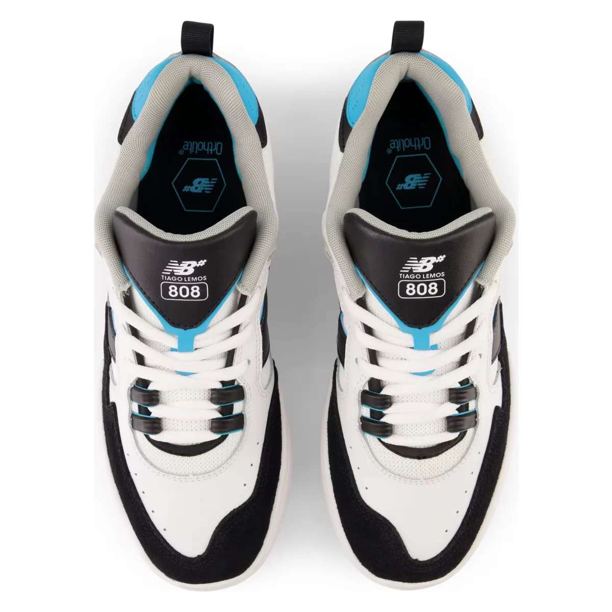 New Balance Numeric 808 Tiago Lemos White Aqua Gum