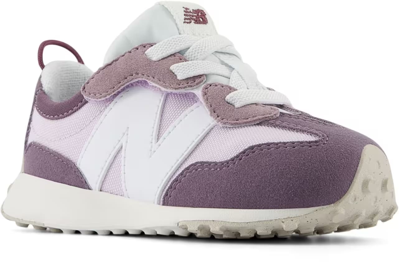 New Balance 327 Hook and Loop Taro White (TD)