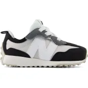 New Balance 327 Hook and Loop Grey Matter White Black (TD)