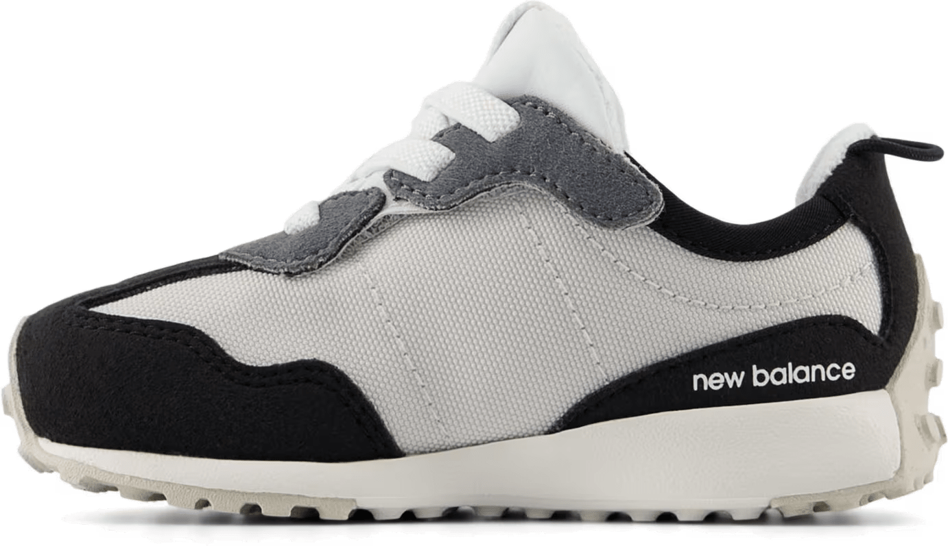 New Balance 327 Hook and Loop Grey Matter White Black (TD)