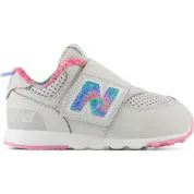 New Balance 574 Hook and Loop Grey Matter Signal Pink Tie-Dye (TD)
