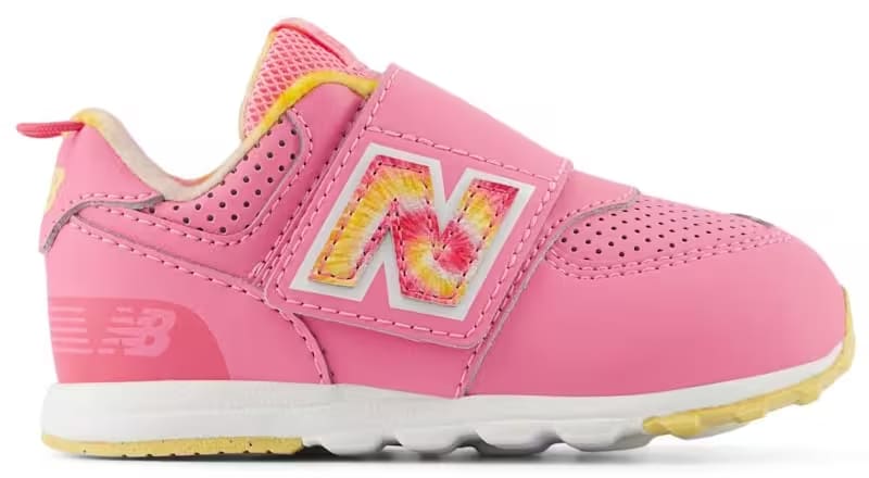 New Balance 574 Hook and Loop Signal Pink Clementine Tie-Dye (TD)