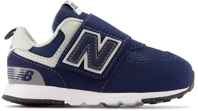 New Balance 574 Hook and Loop Navy White (TD)