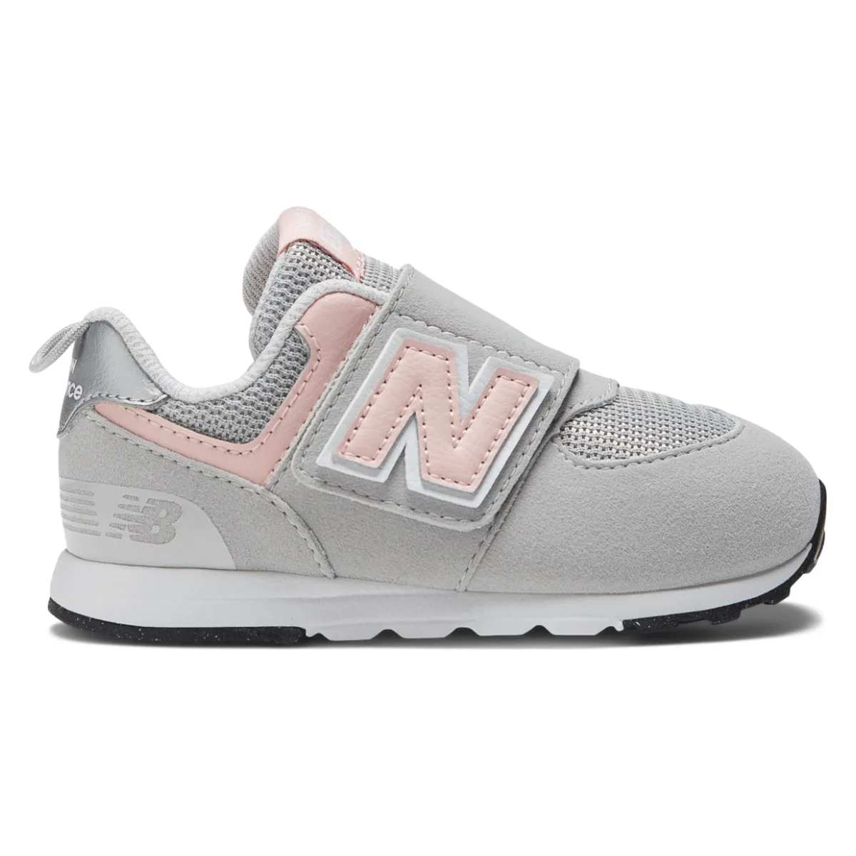 New Balance 574 Hook and Loop Rain Cloud Pink Haze (TD)