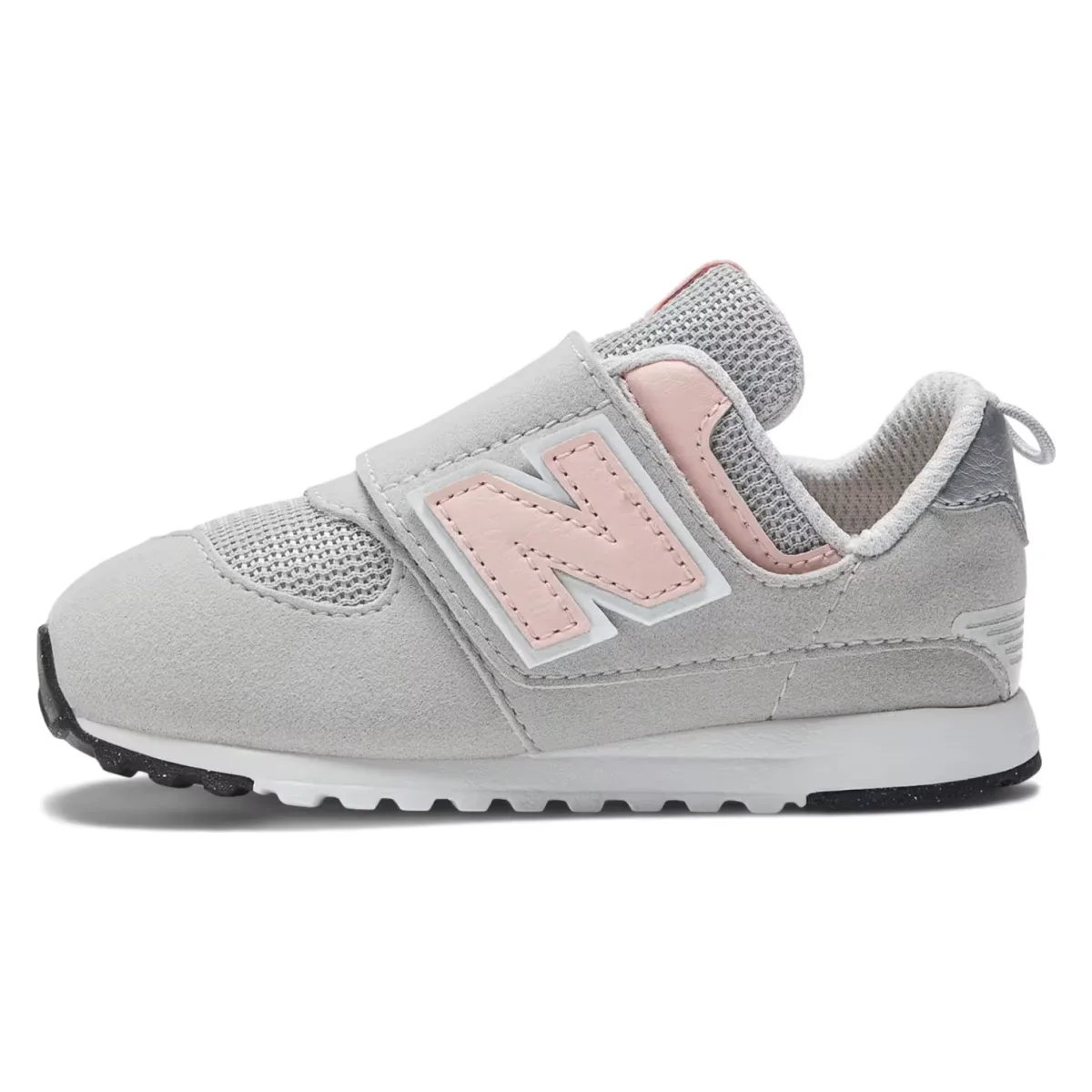 New Balance 574 Hook and Loop Rain Cloud Pink Haze (TD)
