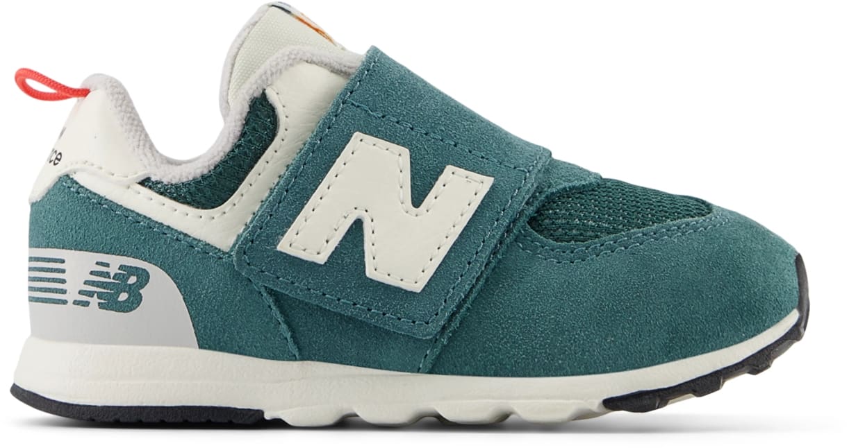 New Balance 574 Hook and Loop New Spruce Blast Red (TD)