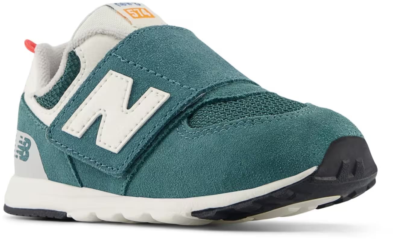 New Balance 574 Hook and Loop New Spruce Blast Red (TD)