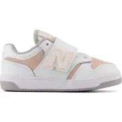 New Balance 480 Hook and Loop White Pink Haze (TD)