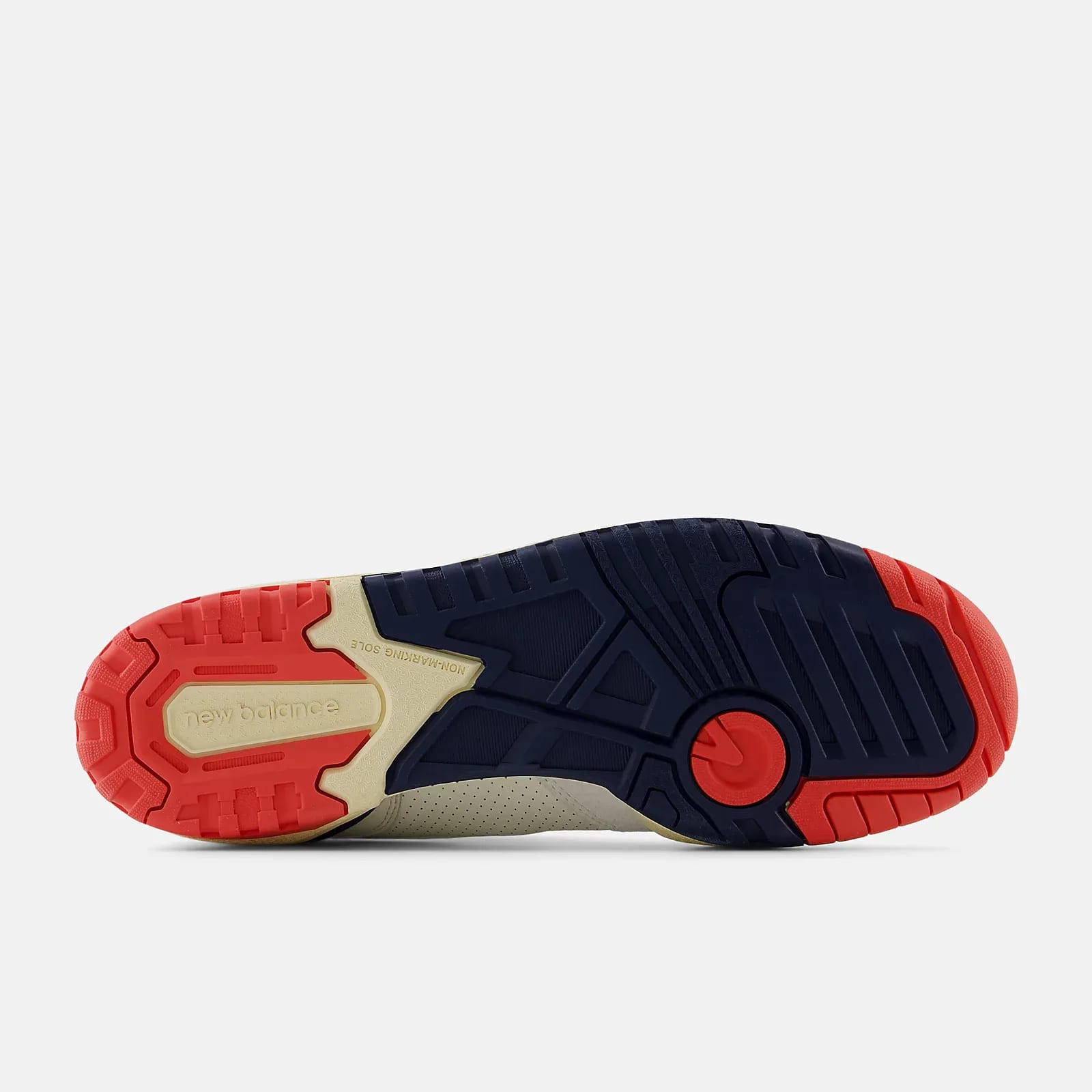 New Balance 550 "Sea Salt / Blast Red"