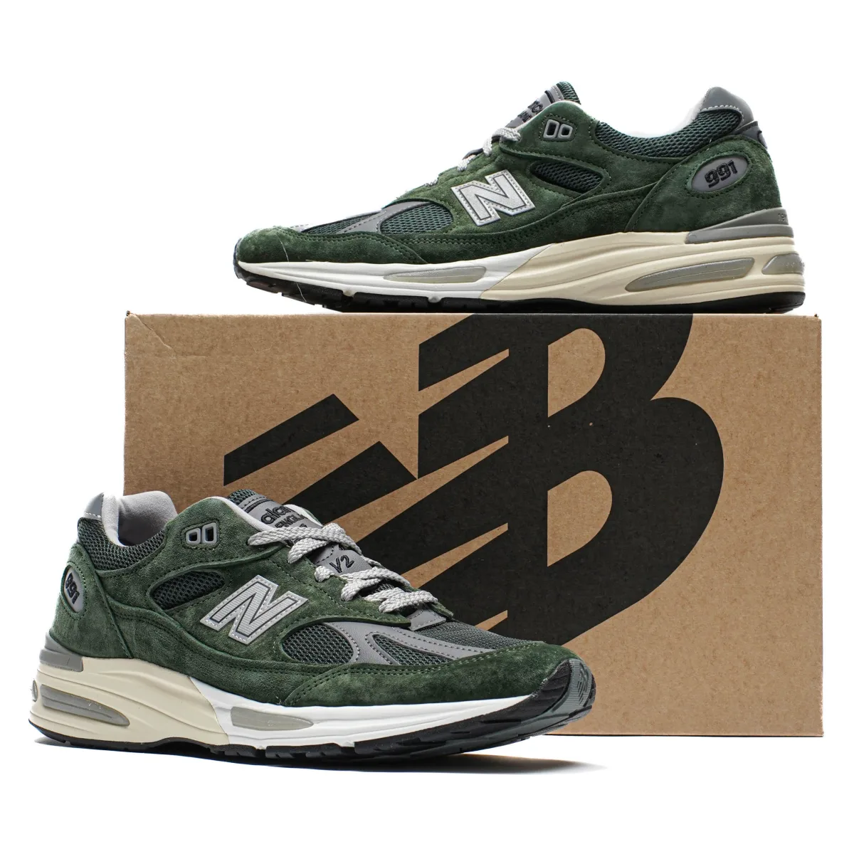 New Balance 991v2 Made in UK "Kombu Green"