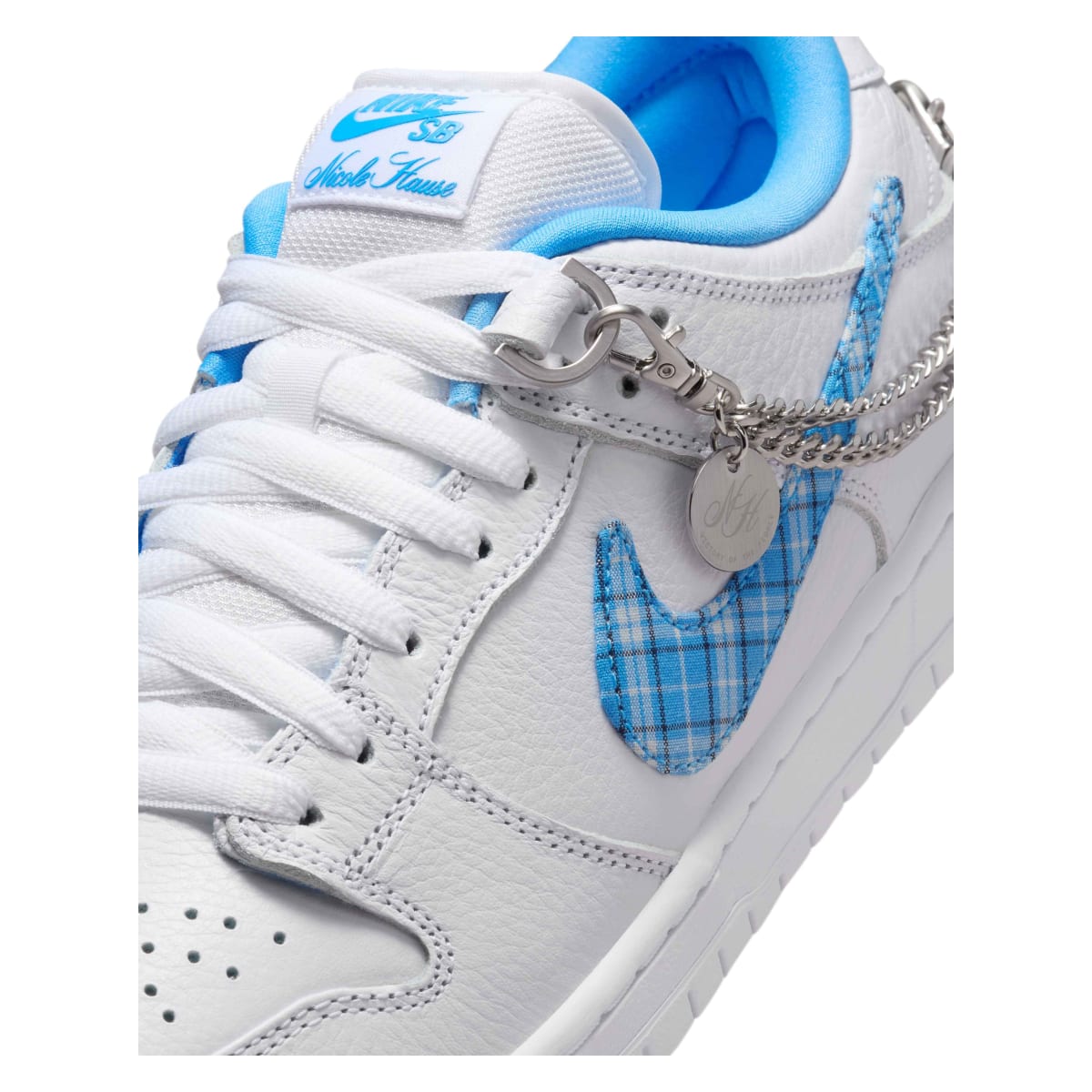 Nicole Hause x Nike SB Dunk Low Pro "White University Blue"