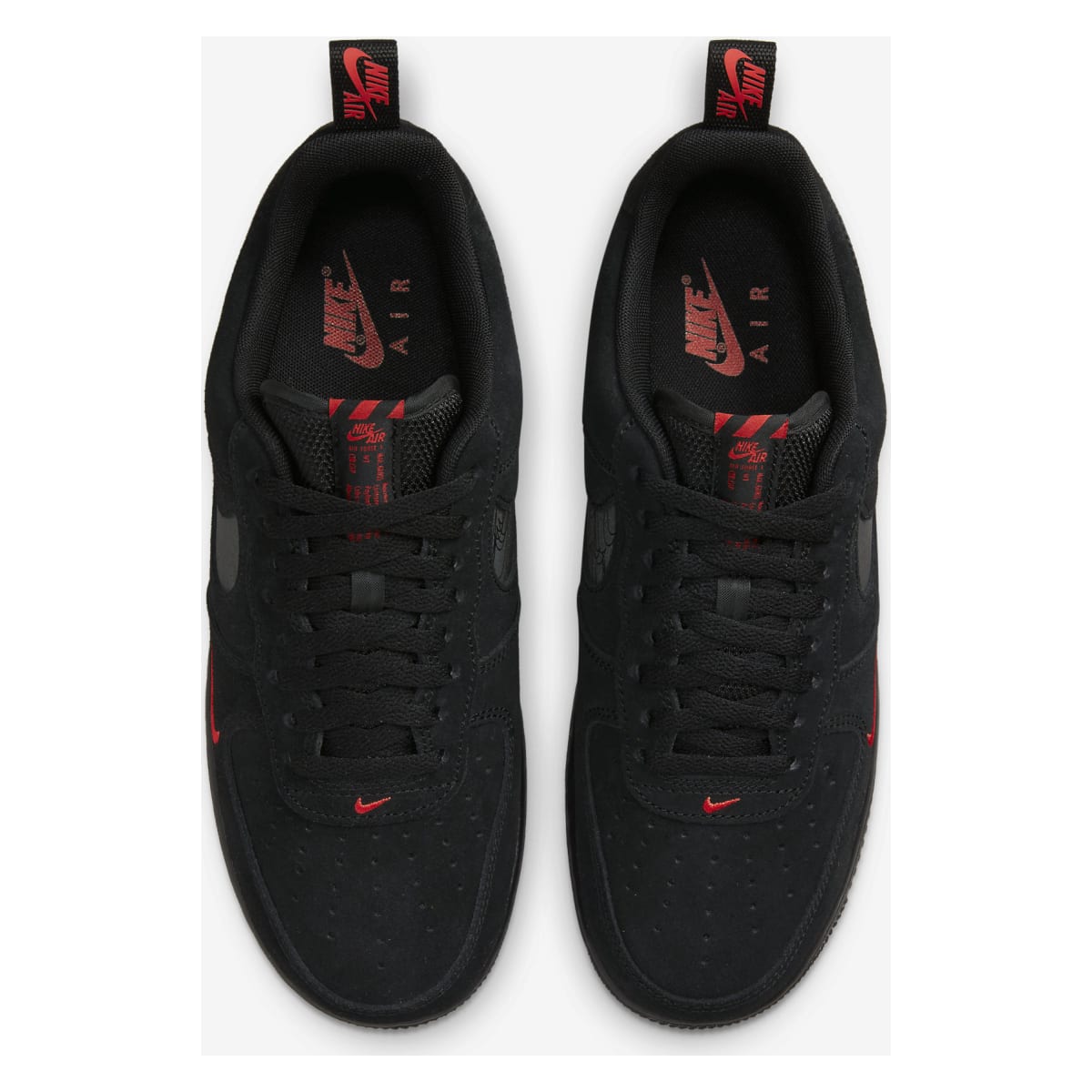 Nike Air Force 1 '07 LV8 "Black Light Crimson"