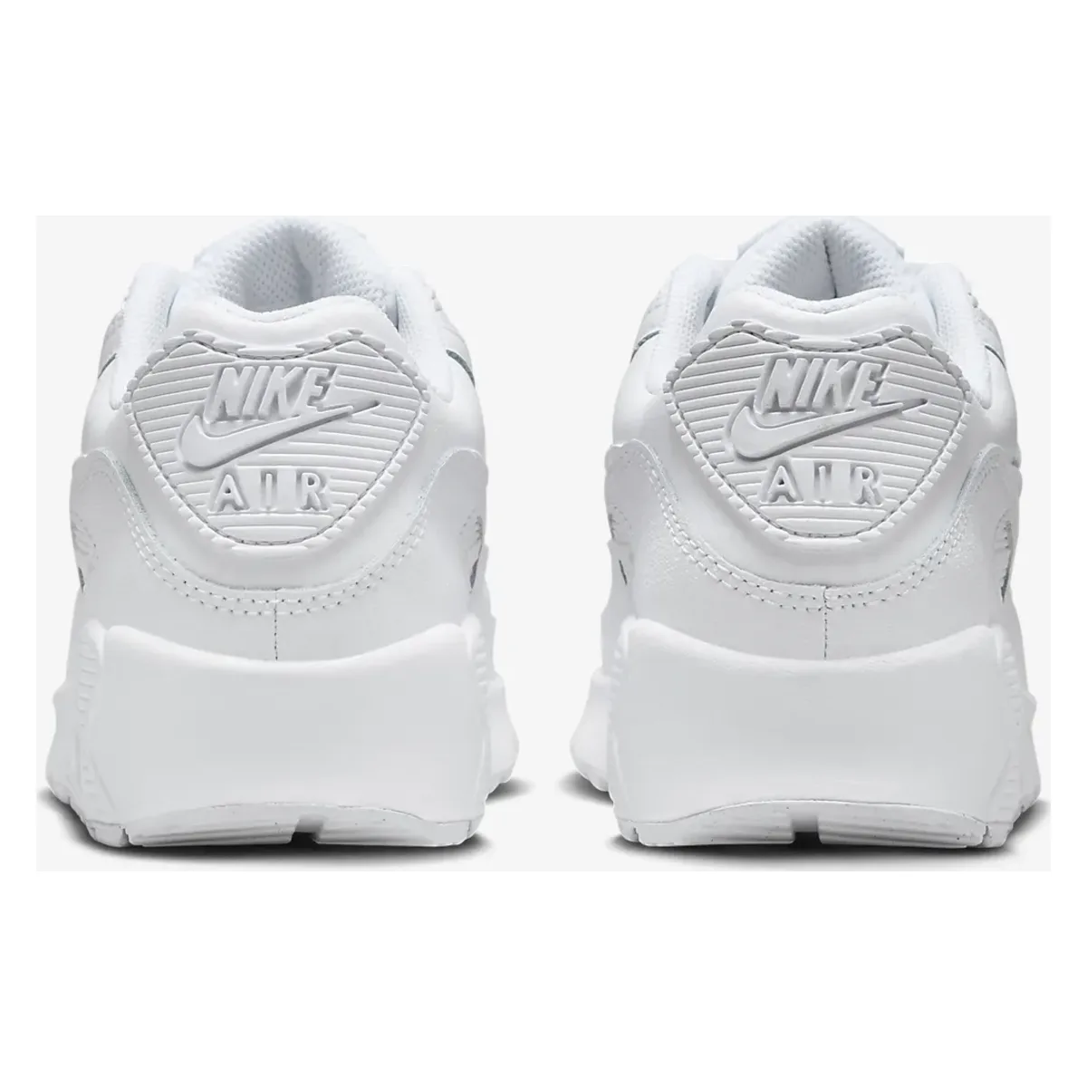 Nike Air Max 90 GS "Metallic Silver White"